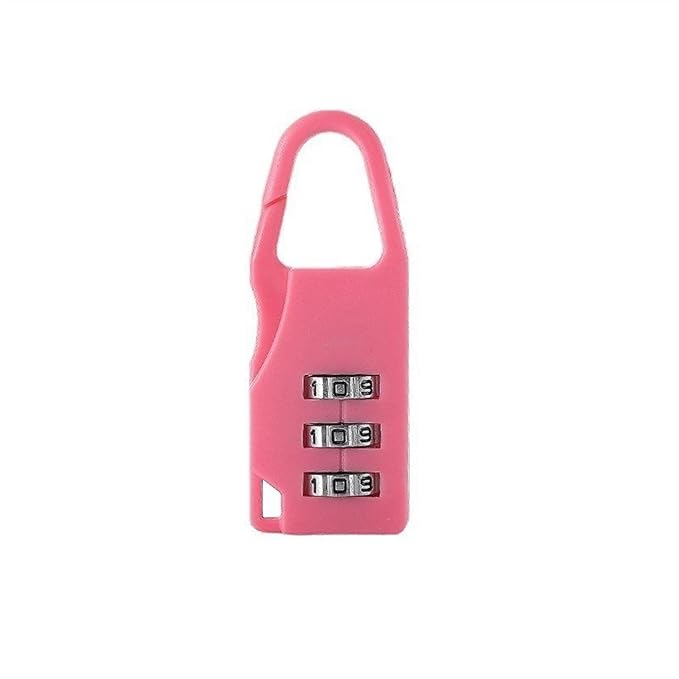 Hikerhive 3-Digit Combination Luggage Lock – Assorted Colors HikerHive