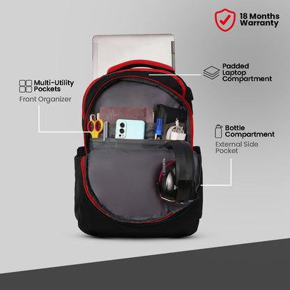 HIKERHIVE Velvisto Casual Laptop Backpack