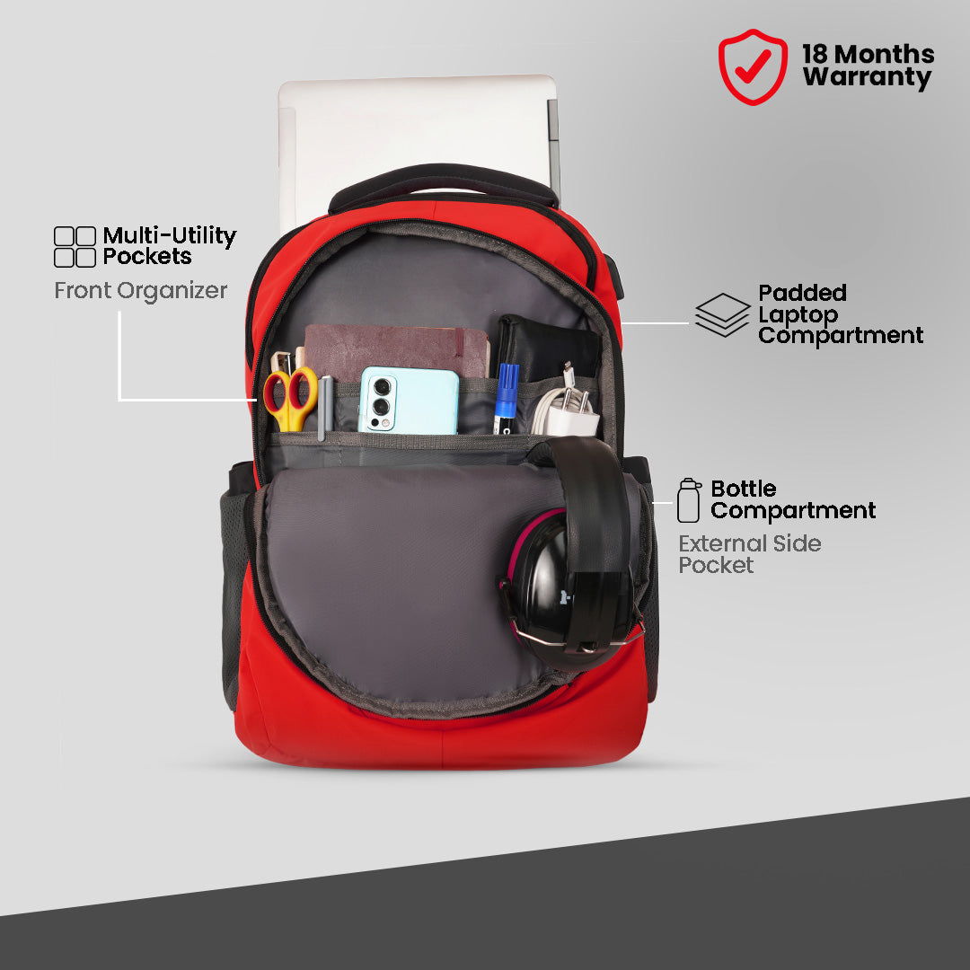 HIKERHIVE Velvisto Casual Laptop Backpack