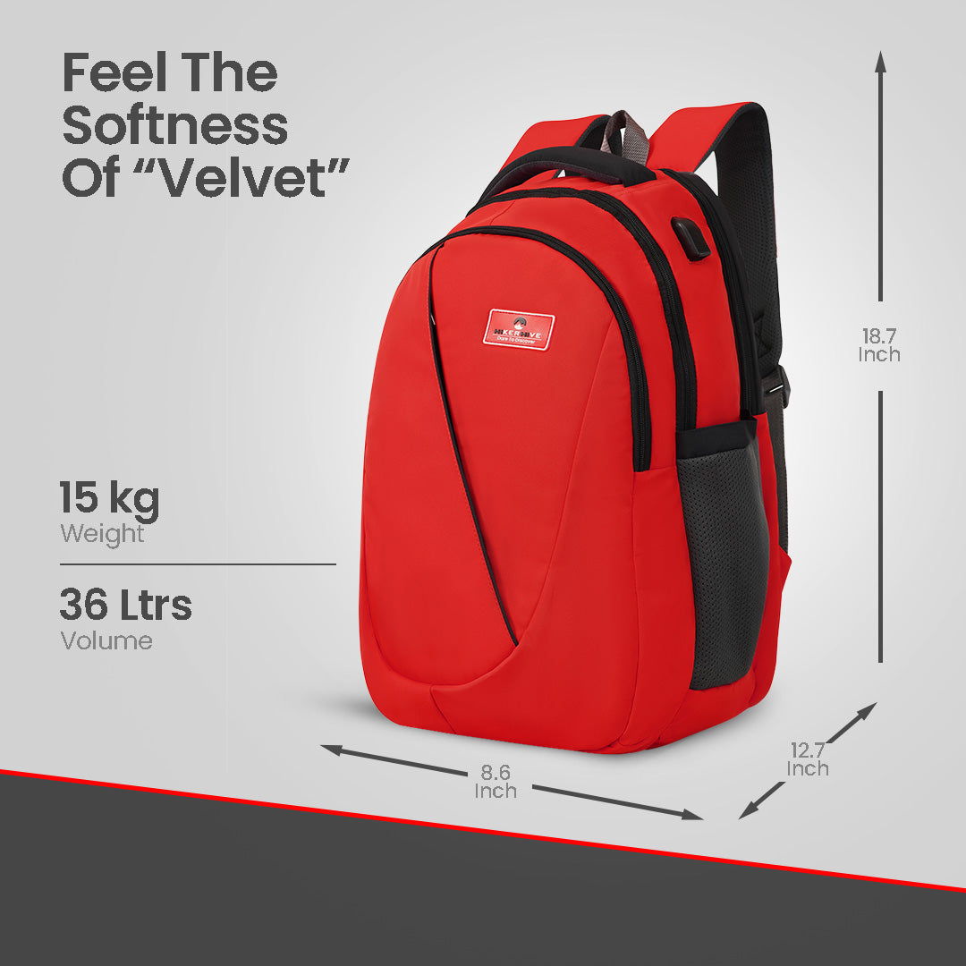 HIKERHIVE Velvisto Casual Laptop Backpack