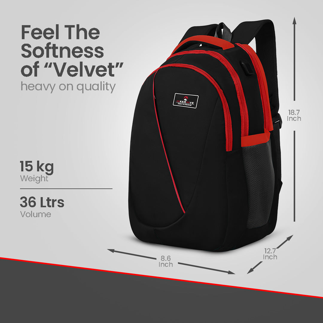 HIKERHIVE Velvisto Casual Laptop Backpack