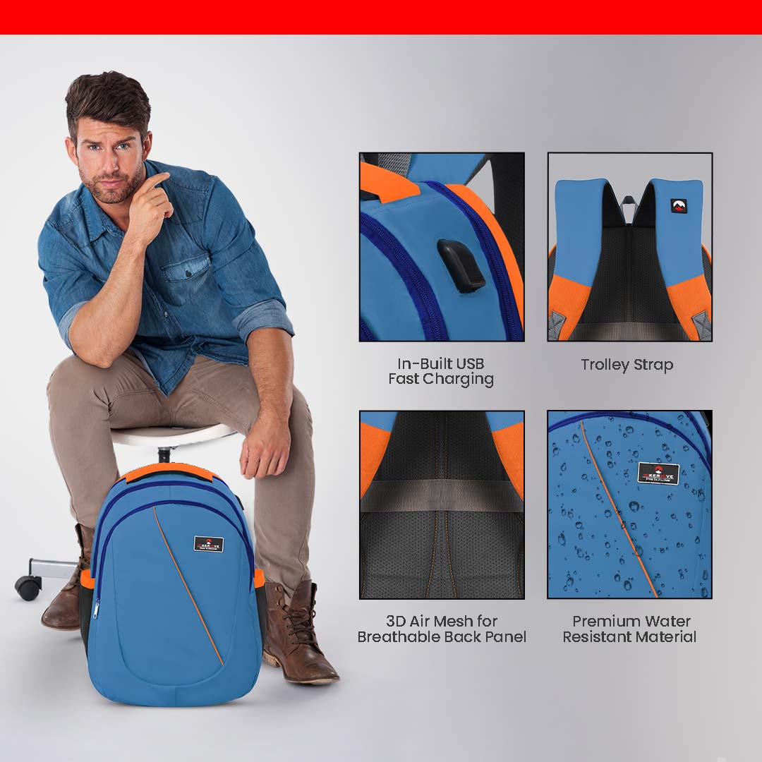 HIKERHIVE Velvisto Casual Laptop Backpack