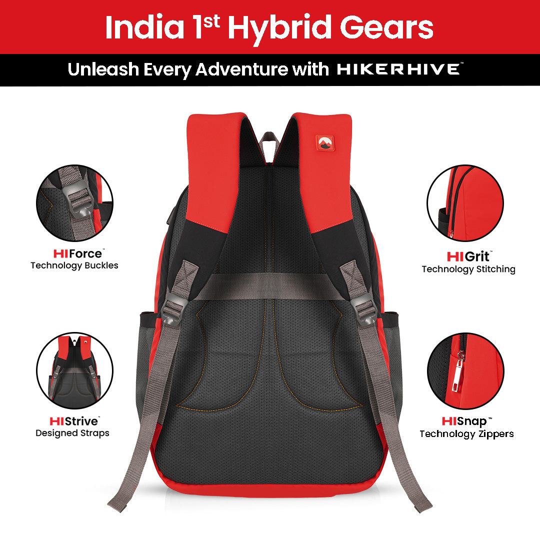 HIKERHIVE Velvisto Casual Laptop Backpack