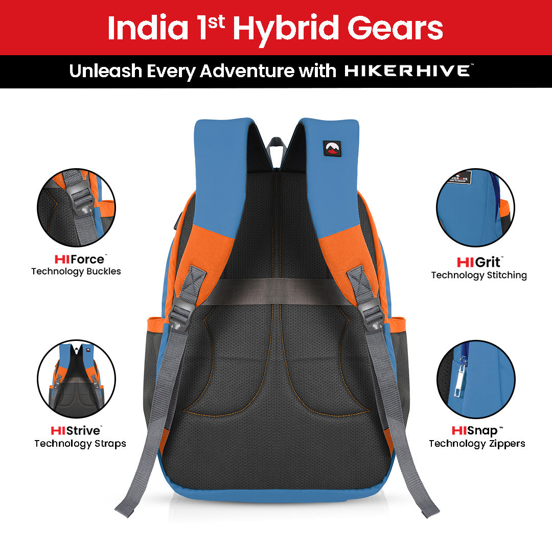 HIKERHIVE Velvisto Casual Laptop Backpack