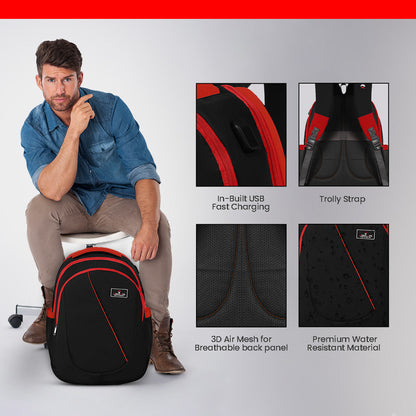HIKERHIVE Velvisto Casual Laptop Backpack