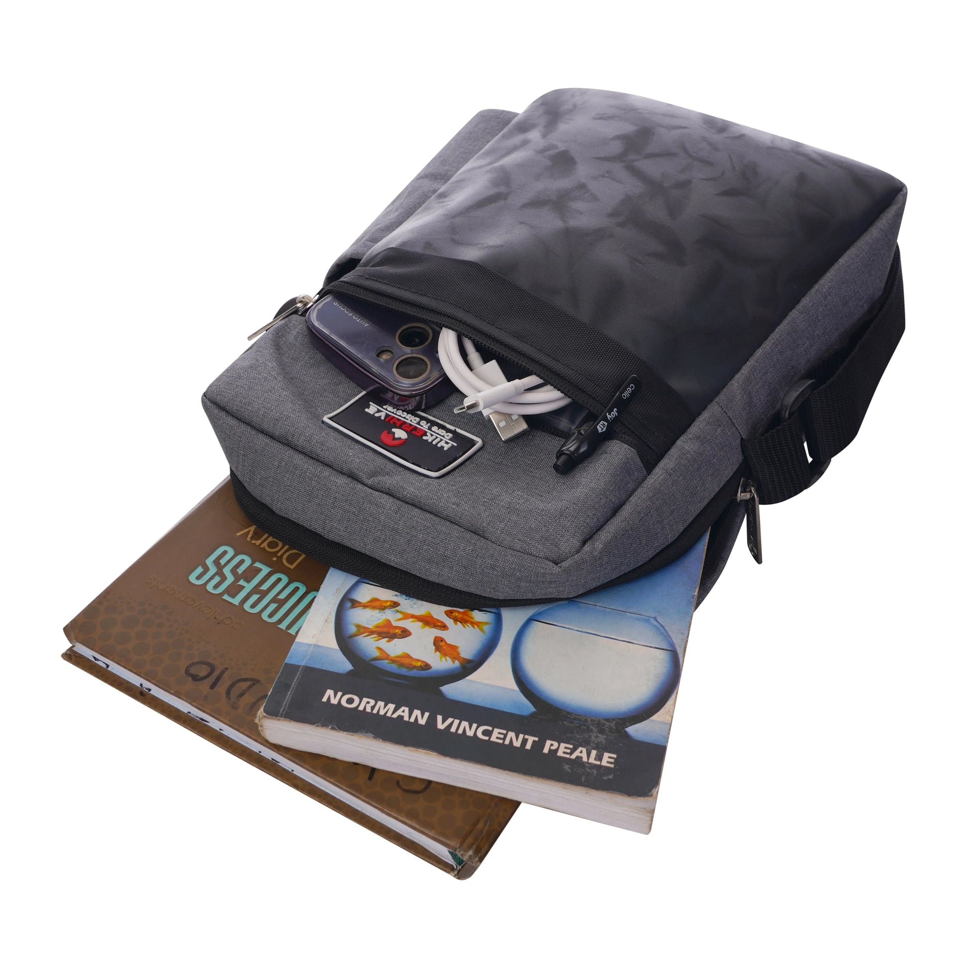 HIKERHIVE 11.5" Adventure Sling Bag for Men & Women